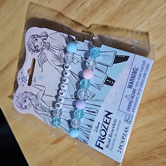 TY Attic Treasures Angel Bear Gift Bundle Clog Charms Disney Frozen Bracelets - Picture 5 of 6